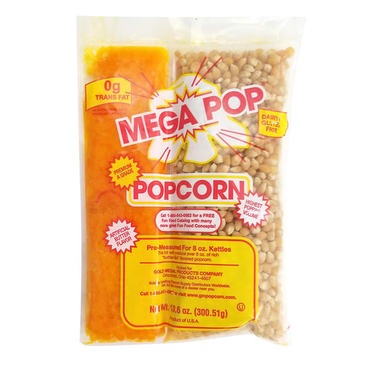 Gold Medal Mega Pop Popcorn Kit, Assorted 24 Ct