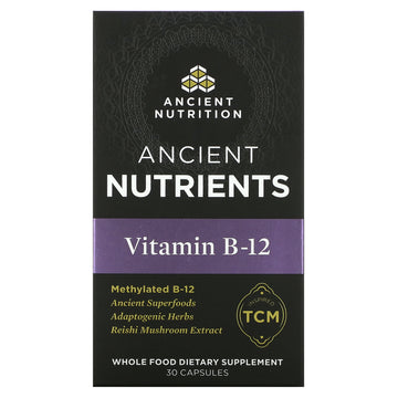 Dr. Axe / Ancient Nutrition, Vitamin B-12, Capsules