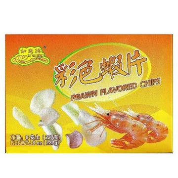 Prawn Flavored Chips (Colored Shrimp Chips) (227g)