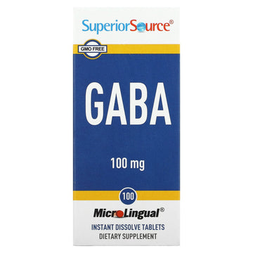 Superior Source, GABA, 100 mg