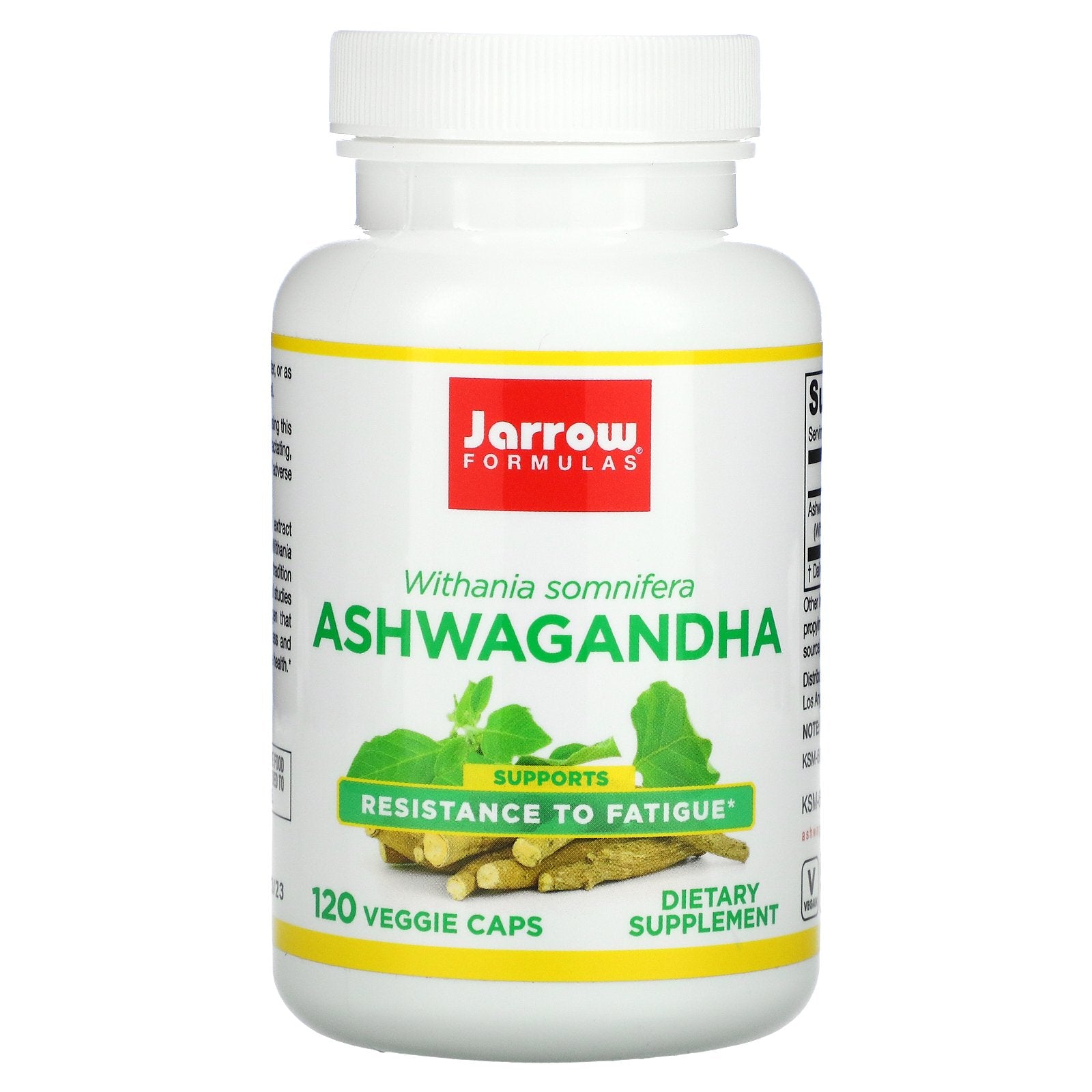 Jarrow Formulas, Ashwagandha, Veggie Caps