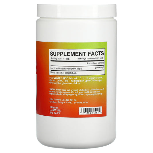 Eclectic Institute, Peak Immune Powder, Larix,  (340 g)