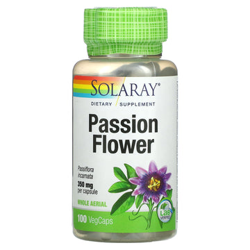 Solaray, Passion Flower, 350 mg,VegCaps