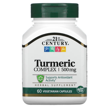 21St Century, Turmeric Complex, 500 Mg Vegetarian Capsules