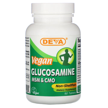 Deva, Vegan Glucosamine MSM & CMO