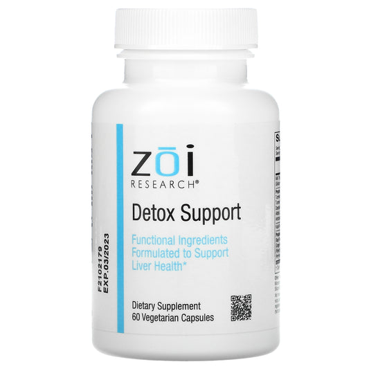 ZOI Research, Detox Support Vegetarian Capsules