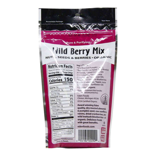 Eden Foods Organic Nut Wild Berry Mix -  (113 G)