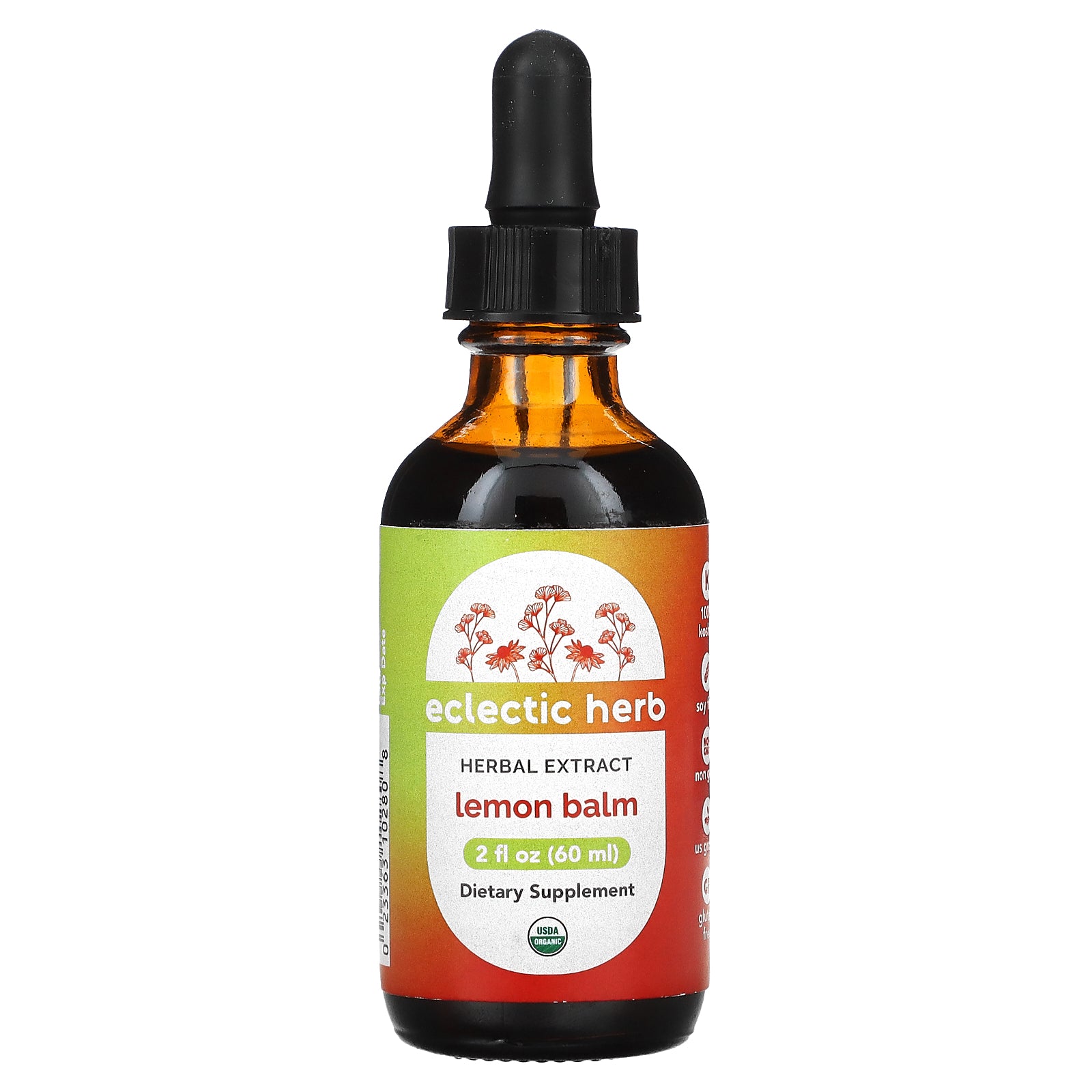 Eclectic Institute, Lemon Balm, (60 ml)