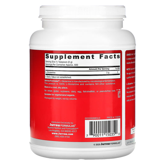 Jarrow Formulas, L-Glutamine Powder