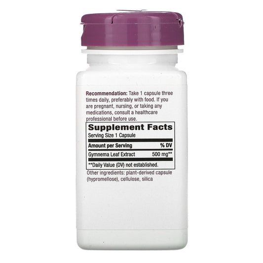 Nature's Way, Gymnema, 500 mg, Vegan Capsules