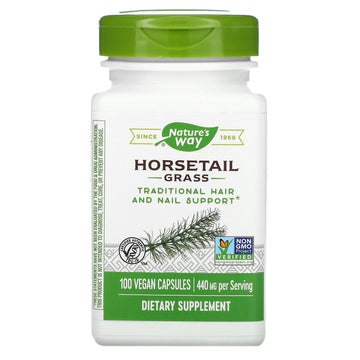 Nature's Way, Horsetail Grass, 440 mg, Vegan Capsules