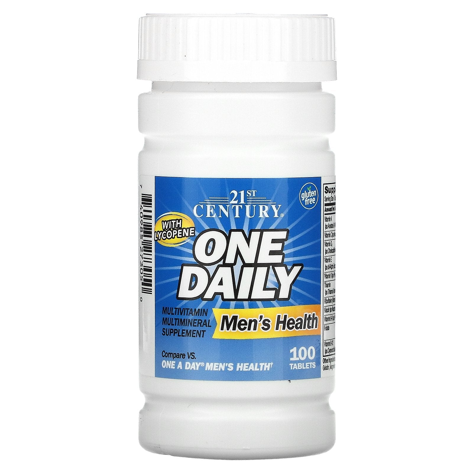 21St Century, One Daily, Men'S Health Tablets