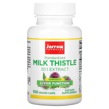 Jarrow Formulas, Standardized Milk Thistle, 150 mg Veggie Caps