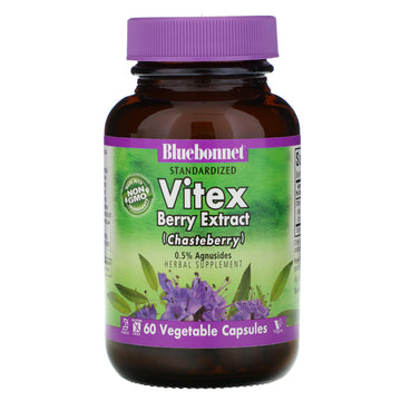 Bluebonnet Nutrition, Vitex Berry Extract,  Vegetable Capsules