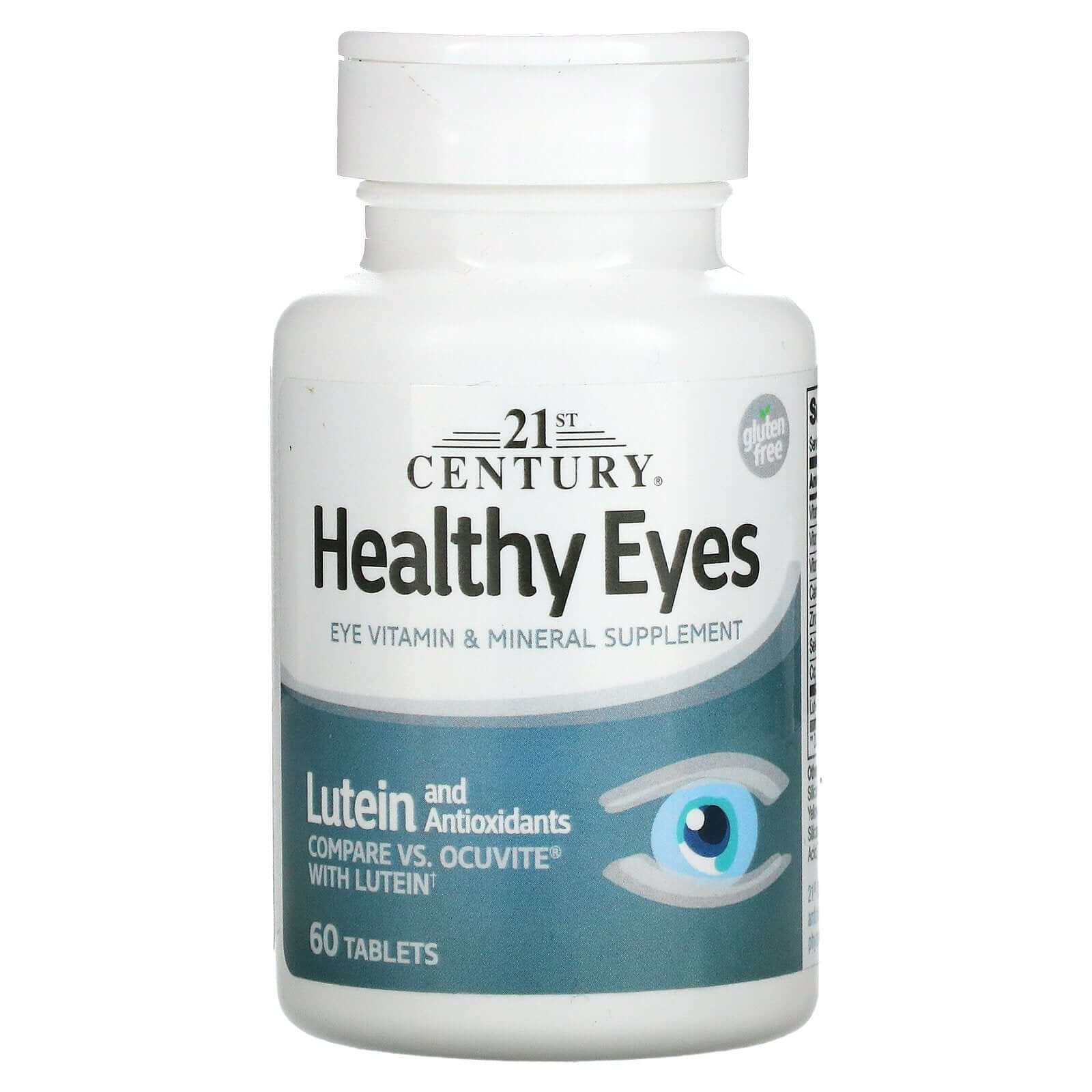 21st Century, Healthy Eyes, Lutein and Antioxidants,  Tablets