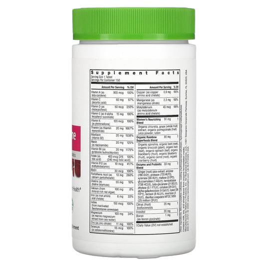 Rainbow Light, Women'S One Multivitamin,Tablets