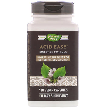 Nature's Way, Acid Ease, Digestion Formula Vegan Capsules