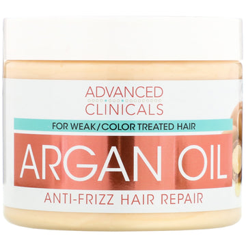 Advanced Clinicals, Argan Oil, Anti-Frizz Hair Repair