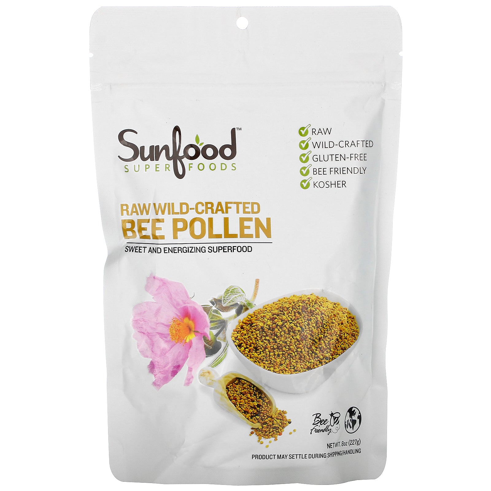 Sunfood, Raw Wild-Crafted Bee Pollen