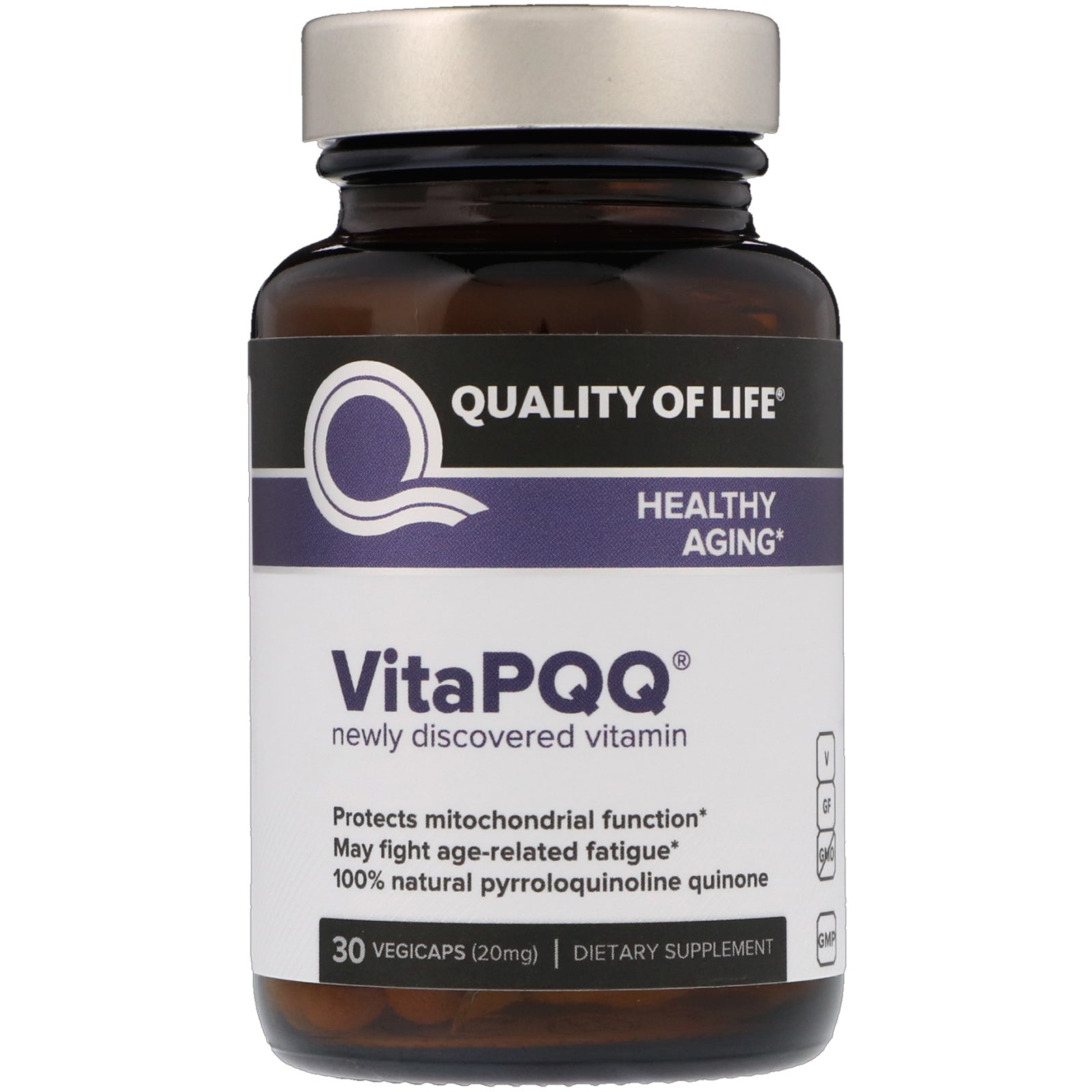 Quality of Life Labs, VitaPQQ, Healthy Aging Vegicaps