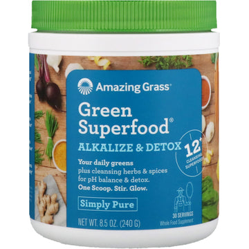 Amazing Grass, Green Superfood, Alkalize & Detox