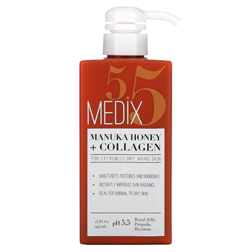 Medix 5.5, Manuka Honey + Collagen Cream (444 ml)