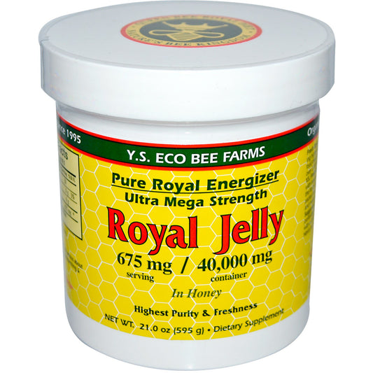 Y.S. Eco Bee Farms, Royal Jelly In Honey, 675 mg