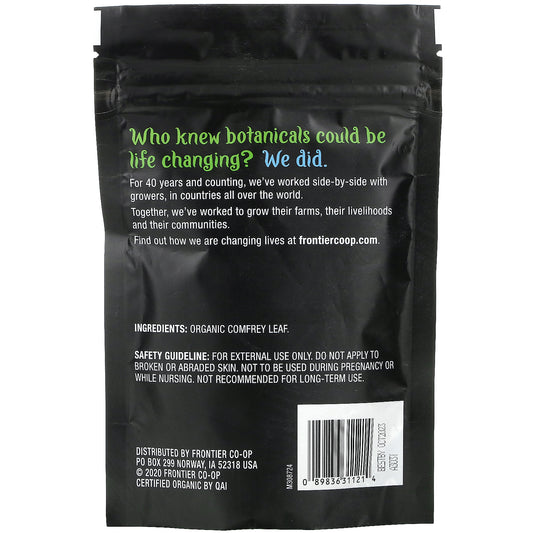 Frontier Co-Op, Organic Comfrey Leaf,  (36 G)