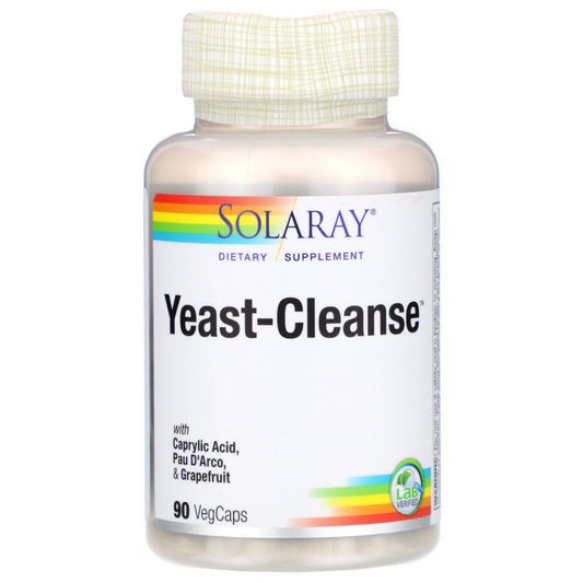Solaray, Yeast-Cleanse VegCaps