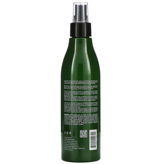 Luseta Beauty, Tea Tree & Argan Oil, Leave-In Conditioner, For Damaged & Oily Hair (251 ml)