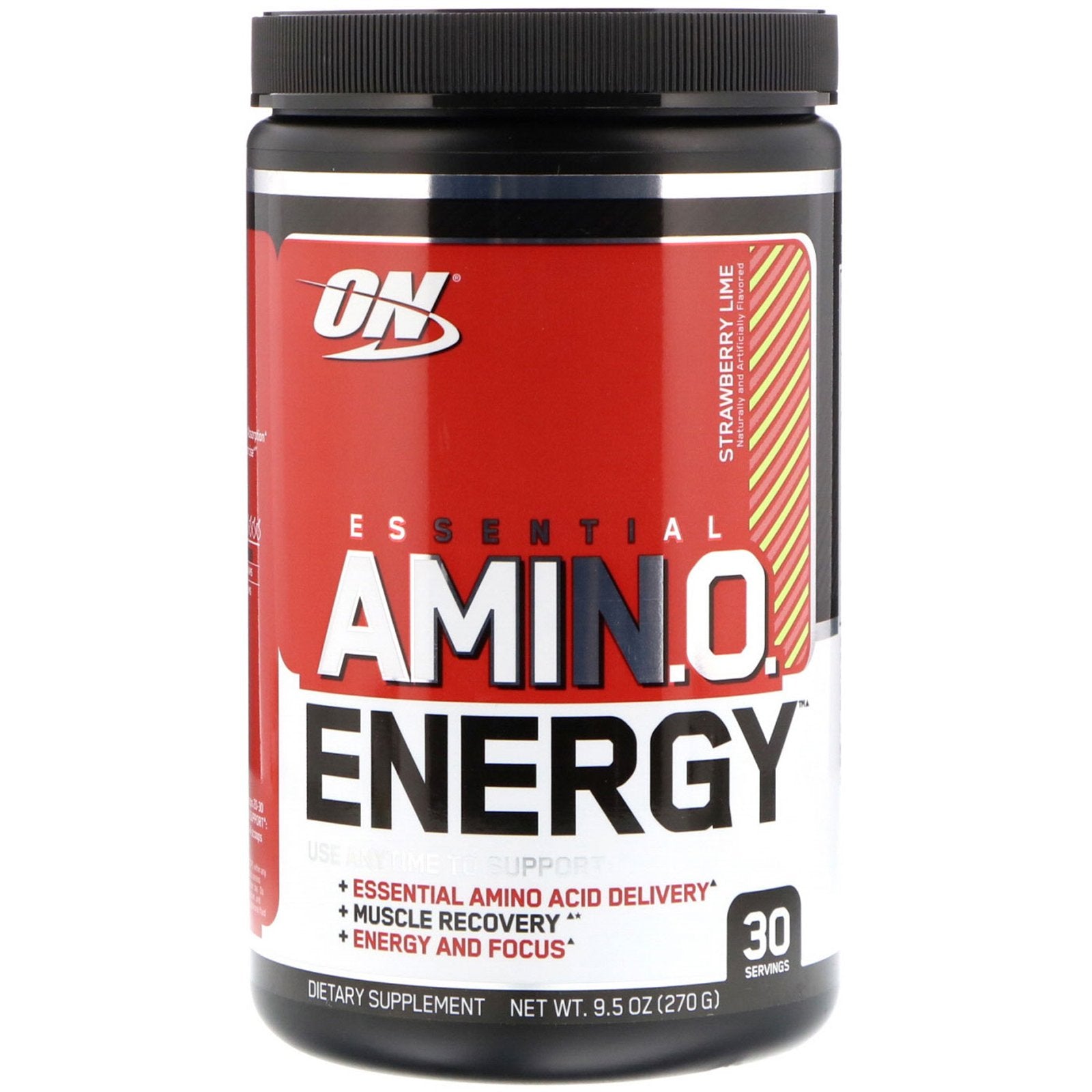 Optimum Nutrition, ESSENTIAL AMIN.O. ENERGY, Strawberry Lime 9.5 oz (270 g)