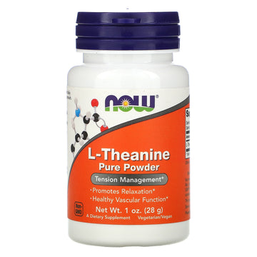 NOW Foods, L-Theanine Pure Powder