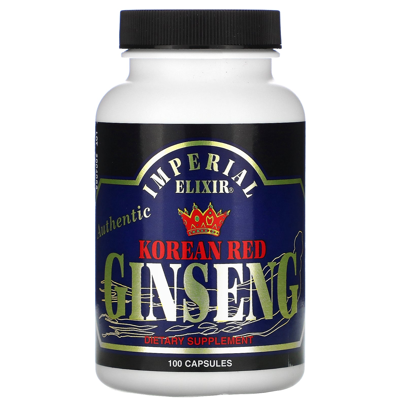 Imperial Elixir, Korean Red Ginseng,  Capsules