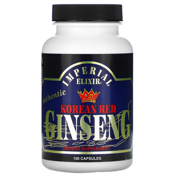 Imperial Elixir, Korean Red Ginseng,  Capsules