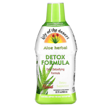 Lily of the Desert, Aloe Herbal, Detox Formula