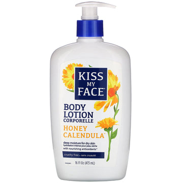 Kiss My Face, Body Lotion, Honey Calendula (473 ml)