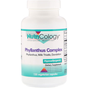 Nutricology, Phyllanthus Complex, Vegetarian Capsules