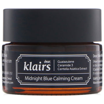 Dear, Klairs, Midnight Blue Calming Cream