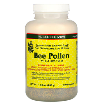 Y.S. Eco Bee Farms, Bee Pollen Granules, Whole