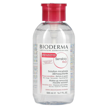 Bioderma, Sensibio H2O, Make-Up Removing Micelle Solution, Fragrance Free