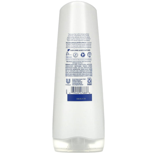 Dove, Smoothness & Shine Ritual Conditioner, For Dull and Dry Hair, Mango Butter And Almond Oil (355 ml)