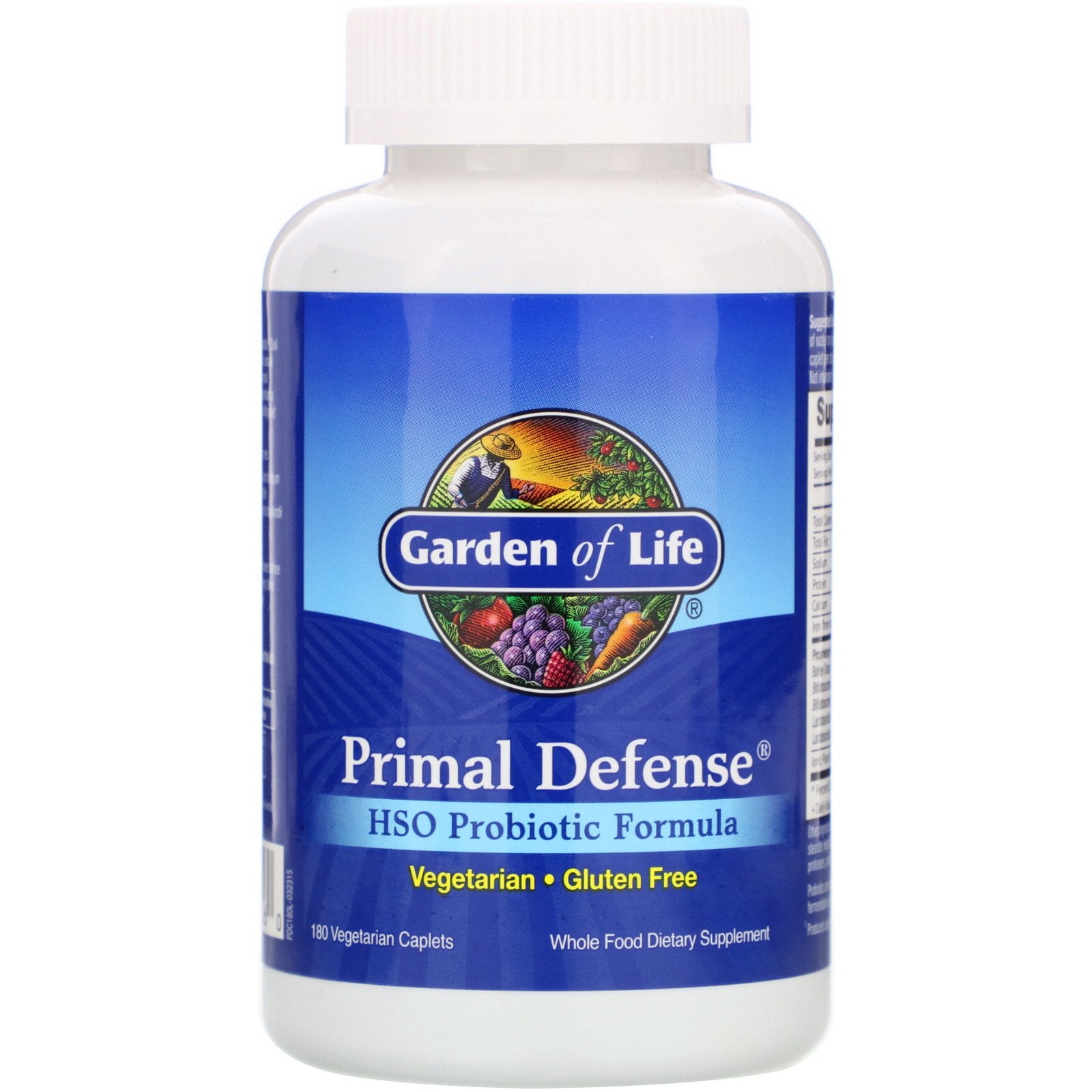 Garden Of Life, Primal Defense, Hso Probiotic Formula Vegetarian Caplets