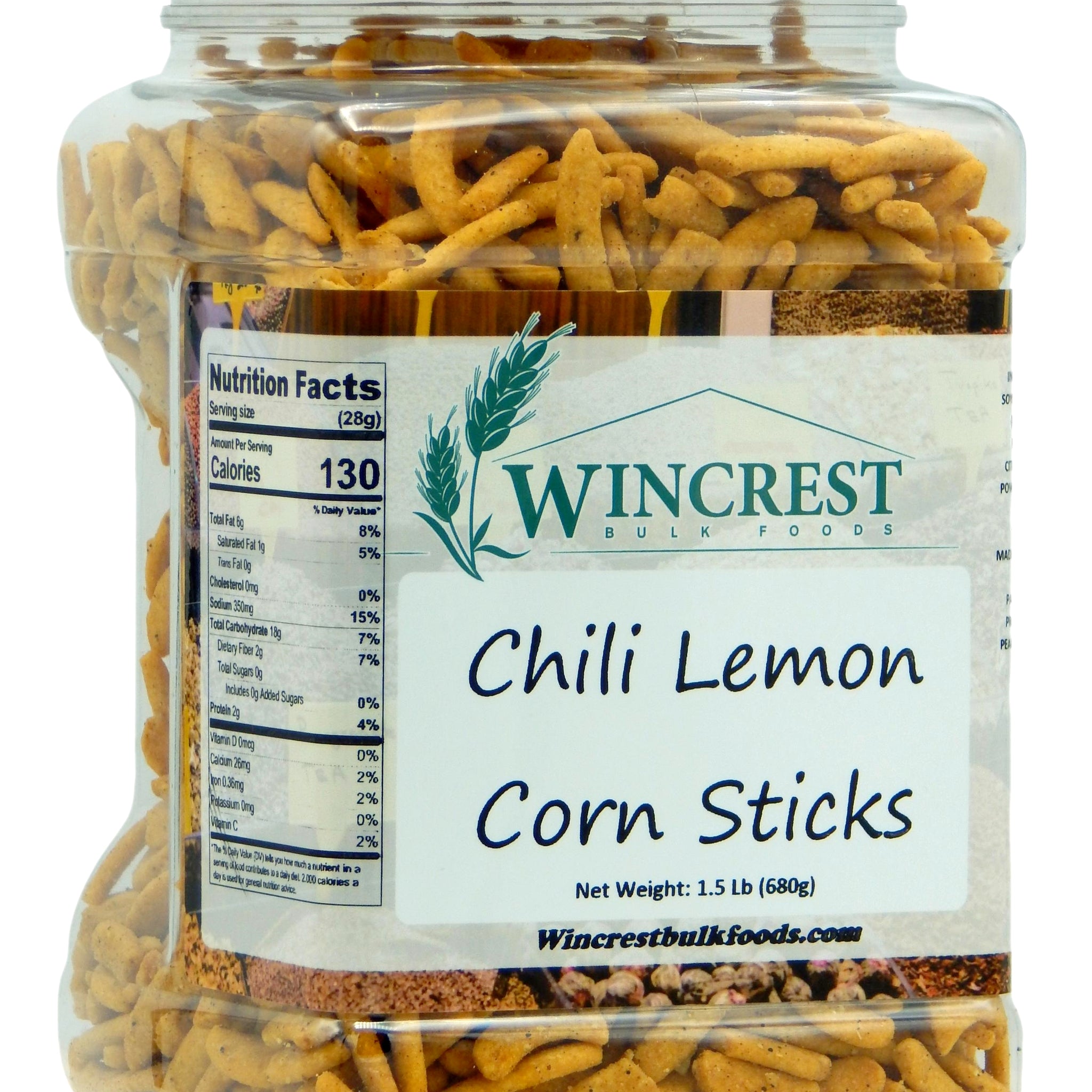 Chili Lemon Corn Sticks - Tub