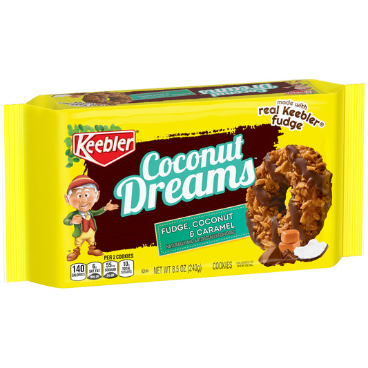 Keebler Coconut Dreams Caramel & Coconut Cookies