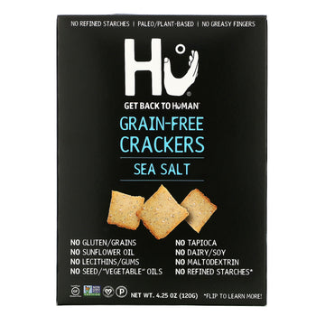 Hu Sea Salt Grain-Free Crackers