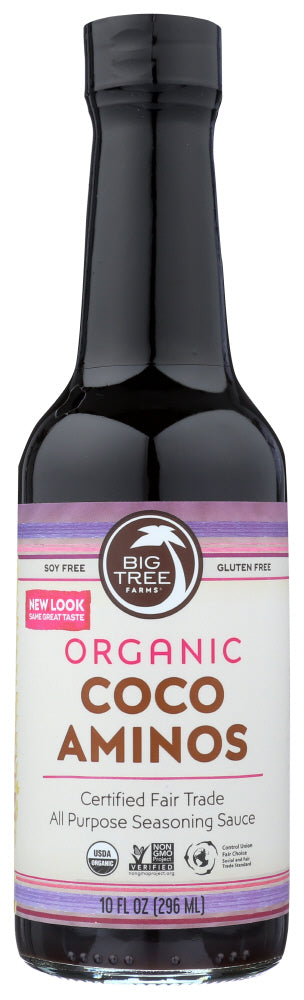 Big Tree Farms Organic Coconut Aminos Soy Sauce Alternative  Bottle