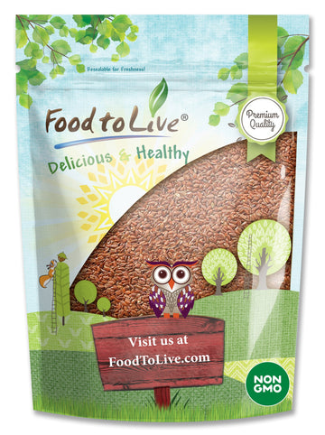 Food To Live ® Brown Whole Flaxseeds (Flax Seeds)