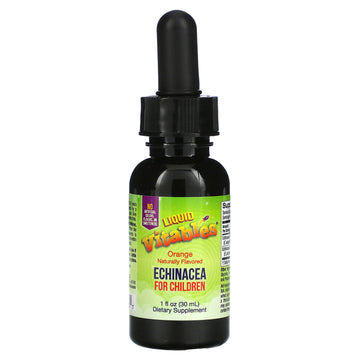 Vitables, Liquid Echinacea for Children, No Alcohol, Orange Flavor