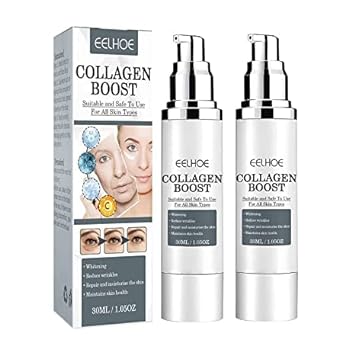 2PCS Voletas Collagen Boost Serum, Voletas Collagen Boost Serum, Voletas Collagen Boost, Voletas Collagen Boost Cream, Collagen Booster for Face with Hyaluronic Acid