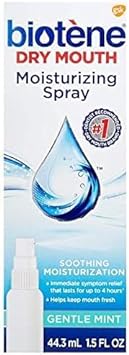 Biotene Moisturizing Mouth Spray Gentle Mint, 1.5